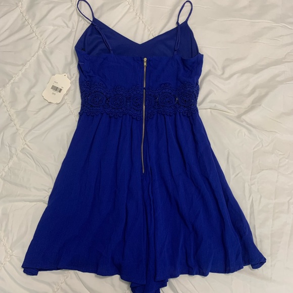 Altar’d State Blue Romper - Picture 3 of 4